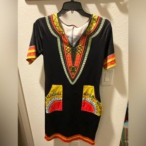 Tribal print dress